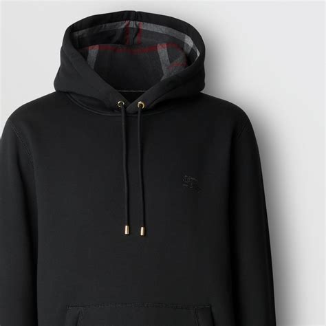 burberry pearce hoodie black|burberry hoodie black and white.